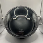 Calphalon Hard Anodized Dutch Oven Qt 8785 With Glass Straining Lid Nonstick Used. Price: $27.95.