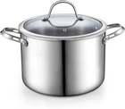 Cooks Standard Stainless Steel Stock Pot 8-QUART Multi-ply Clad Cooking Silver New. Price: $79.00.