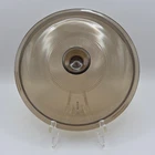 Vintage Pyrex Visions Amber Smoked Glass Lid Only V-33-C 9.25" Replacement Used. Price: $9.50.