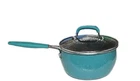 Pioneer Woman Teal Speckle 2.5 Quart Nonstick Saucepan W/lid New. Price: $36.00.