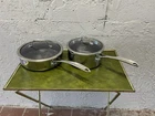 Zwilling 3 Qt Ply Stainless Steel Sauce Pot Pan Skillet Lid 18/10 Quality! Used. Price: $100.00.