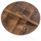 Yosukata Premium Wok Cover 13.2" For 13.5"- Wooden Lid Frying Pan E... New. Price: $45.27.