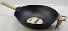 *d) Iko 14" Granite Non Stick Wok Black Pan New. Price: $19.99.