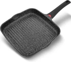 11 Inch Non Stick Grill Pan Granite Coated With Pour Spout - Black New. Price: $49.23.