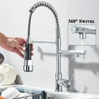 Chrome Kitchen Faucet Single Handle Sink Pull Down Sprayer Swivel Mixer Tap New. Price: $30.99.