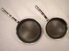 Viking 3-PLY 2-PIECE Hybrid Plus Honeycomb Pfoa Free Stainless Steel 9.5" & 11" Used. Price: $99.00.