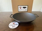 Jim Beam 12 Cast Iron Wok Pre-seasoned Dual Handle Pan New. Price: $34.99.