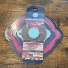 Brand New- Core Kitchen Silicone Suction Piece Lid Set- Covers 4.8", 6.3" &. Price: $8.50.
