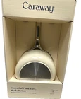 Caraway Sauce Pan, 3 Quart, Non Toxic, Stick, Easy Clean, Cream New. Price: $129.99.