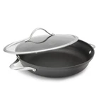 Calphalon Hard Anodized Two-handle 12-INCH Everyday Inches, Silver/gray New. Price: $139.99.