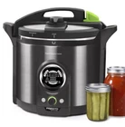 Free Shipping Presto 12 Quart Automated Digital Canner, Black Stainless (02144) New. Price: $329.99.