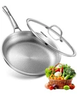 Titanium Pans For Cooking 12" Pure Hammered 12IN W/lid, New. Price: $214.72.