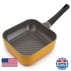 Neoflam 11 Ceramic Nonstick Square Grill Pan Corn Yellow New. Price: $56.52.