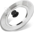 Universal Lid For Pots And Pans Skillets,pot Fit 8.2, 9, 10, 11, 12.5 New. Price: $28.79.