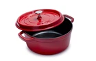 Staub Round Dutch Oven, 4 Qt. Cherry - New. Price: $149.99.