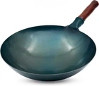 Carbon Steel Traditional Hand Hammered WOK,14 Inch,round Bottom(roasted Blue New. Price: $52.55.