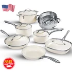 Gotham Steel 12 Pc Ceramic Cookware Set Nonstick, Pots & Pans Pfoa Pfos Free New. Price: $170.95.