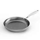 8 Inch Stainless Steel Pan Hybrid Nonstick Frying Skillet Cooker King New. Price: $46.99.