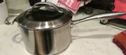 Preowned Scanpan Cxt 4 Quart Covered Saucepan With Lid Silver Nonstick Nice Used. Price: $169.99.