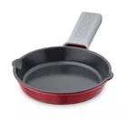 Zakarian By Dash 6" Cast-iron Skillet W/ Silicone Handle Cranberry New. Price: $22.99.
