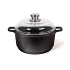 Berghoff Eurocast 11" Nonstick Stock Pot 7QT., Glass Lid With Built-in Strain... New. Price: $293.63.
