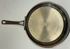 Cuisinart Model 422-24 Open Skillet Fry Pan, 10" (24CM) Stainless Steel, V#17882 Used. Price: $14.95.