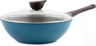 Neoflam Eela 12'' Non Stick Chef's Wok With Glass Lid, Pofa-free, Made In Korea New. Price: $51.99.