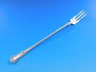 Cambridge By Gorham Sterling Silver Pickle Fork Long 8 1/4" Serving Monogram. Price: $150.54.