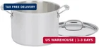 Cuisinart 766-24 Chef's Classic 8-QUART Stockpot With Cover, Stainless Steel New. Price: $79.92.