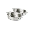 All-clad Mini Oval Baker Set 7 Stainless Steel 2PC Gourmet Oven Dishes New. Price: $64.99.