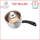 Herogo 2QT With Lid, 18/10 Stainless Steel Pot, Quart New. Price: $25.22.
