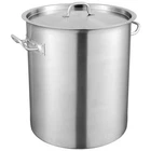 Vevor 18/8 Stainless Steel Stockpot 42QT Large Cooking Pots Multipurpose Cookwar New. Price: $111.73.