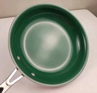 Orgreenic 10" Ceramic Non-stick Frying Pan / Skillet Used. Price: $14.00.