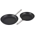Le Creuset Nonstick Pro 2PC Fry Pan 9.5 11 Cookware TNSP7002 Toughened New. Price: $299.99.