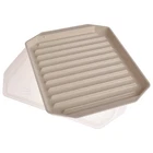 Nordic Ware Microwave Bacon Rack White 2 Pieces Lid New. Price: $11.48.