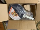 Moritz & 26CM/10.2 Cast Aluminum Non-stick Frying Pan W/ Lid White New. Price: $60.00.