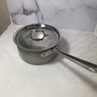 All-clad Master Chef 3 Qt Metal Crafters Sauce Pan Stainless Steel Lid Unused New. Price: $99.95.