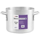 Winco ALHP80 Qt Elemental Aluminum Stock Pot New. Price: $220.31.