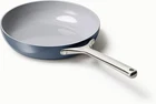 Caraway Home Ceramic Coated Nonstick Fry Pan 10.5" Stainless Handle Oven Navy New. Price: $225.00.