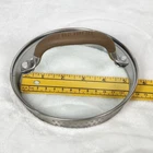 Circulon Tempered Glass 5-1/4" Vented Lid Silicone Handle For 6" Pot Brown Tan Used. Price: $8.95.
