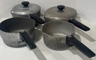 Sidney Wagner Magnalite Cookware Set Of 4681 1/2P, 4682P, 4672P, 4682M Used. Price: $159.99.
