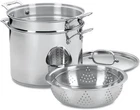 Cuisinart 4PIECE Cookware Set, 12 Quarts, Chef's Classic Stainless Steel Past... New. Price: $137.53.