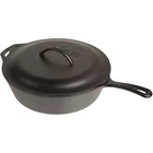 Lodge Logic Cast Iron Chicken Fryer - 5 Qt New. Price: $87.89.