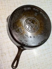 #710B "restored" Griswold Cast Iron #9 Skillet Large Block Logo 11" Seasoned Used. Price: $219.99.