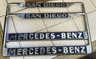 Nos San Diego Mercedes Benz License Frames 280SL 560SL 300SL Pagoda 70 New. Price: $224.99.