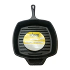 Lodge Cast Iron Square Pan Grilling Skillet 10.5 Inch Usa New. Price: $33.95.