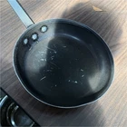 Winco AFP-10NS 10IN Aluminum Non-stick Round Frying Pan Skillet, Black/silver Used. Price: $29.99.