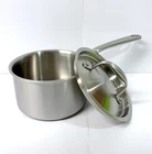 New Made 2 Quart Stainless Steel Saucepan With Lid - 5 Ply All Clad. Price: $134.10.