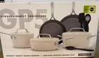 Greenpan GP5 11 Piece Cream Hard Anodized Ceramic Cookware Set 3 Protectors New. Price: $224.99.