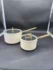 Williams Sonoma Greenpan Stanley Tucci Ceramic Nonstick 4 Pc Sauce Lot New. Price: $209.99.